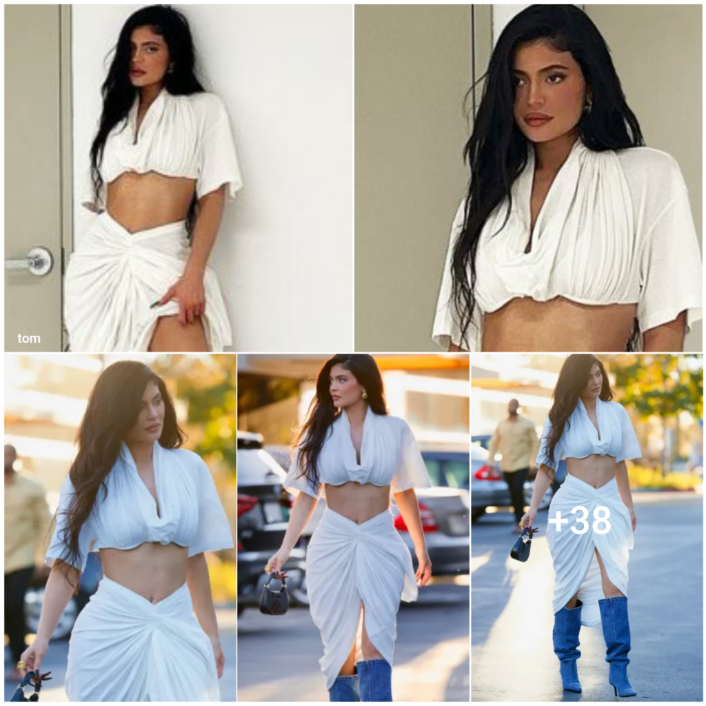 Kylie Jenner Shines with Self-Assurance, Showing Off Toned Stomach in Sizzling Social Media Snapshot
