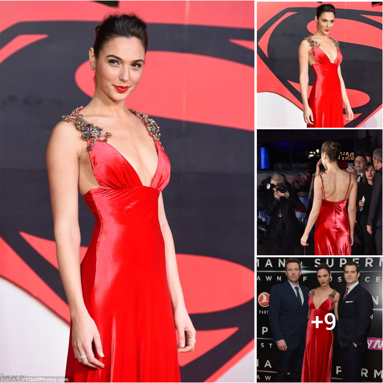 “Stunning in Red Carpet Attire: How Gal Gadot and Amy Adams Stole the Show at Batman v Superman Premiere”